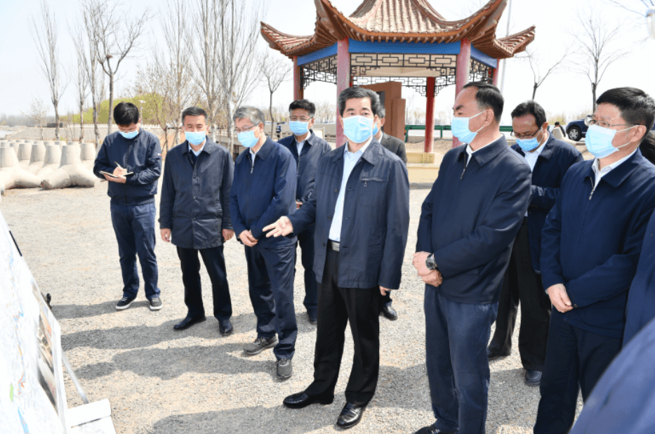陳潤兒書記調研黃河流域生態(tài)治理